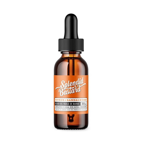 sandalwood beard oil by splendid bastard