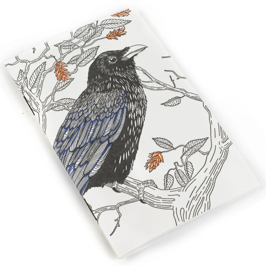 Porchlight Letterpress - Raven Mini Pocket Notebook