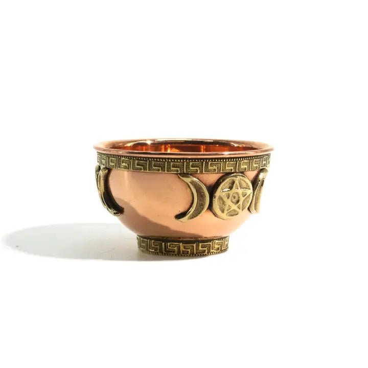 Copper Offering Bowl