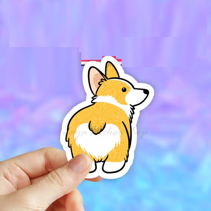 Corgi Butt Sticker