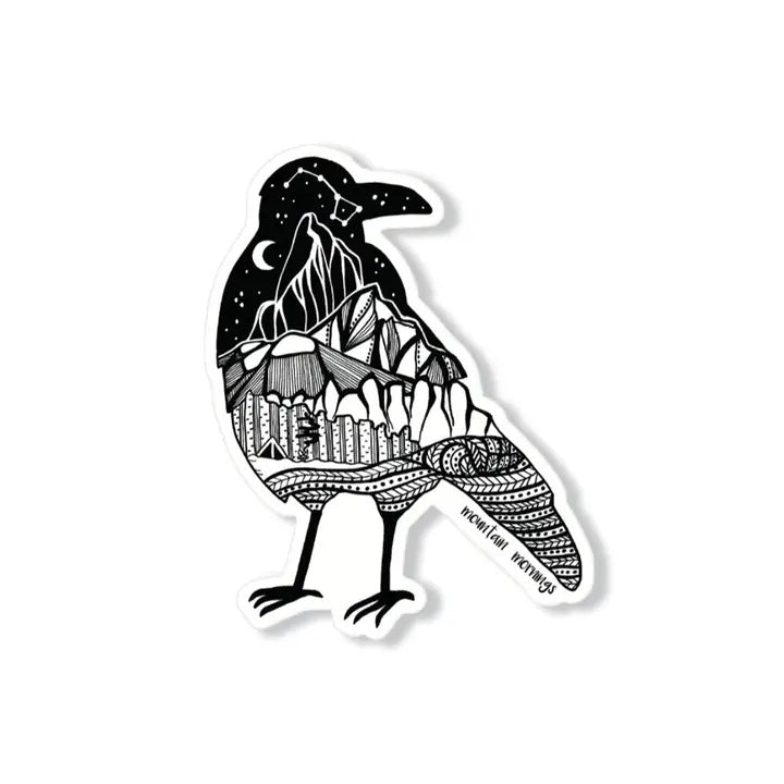 Crow Sticker