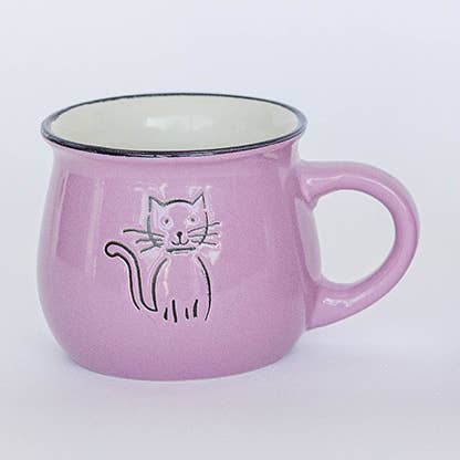 Cat Ceramic Mug 360ml