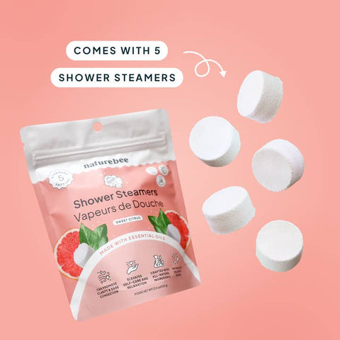 Citrus shower steamers available in Canada