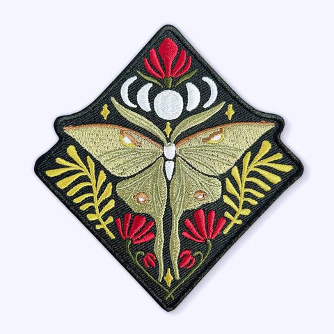 Luna Moth Sew On Patch