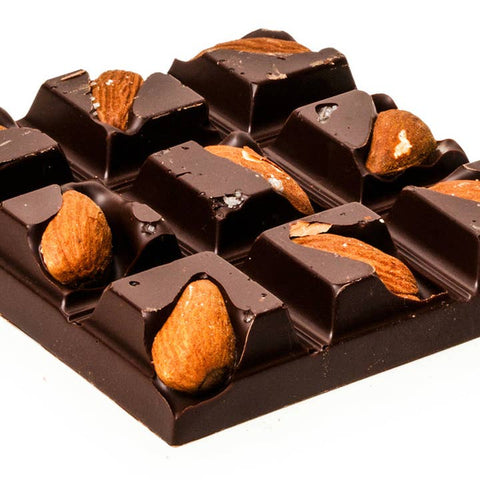 Dark Chocolate Almond & Sea Salt Bar