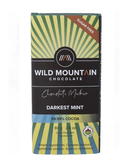 Wild Mountain Chocolate - Darkest Mint (99.9%)