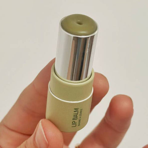 pink house organics green tea lip balm