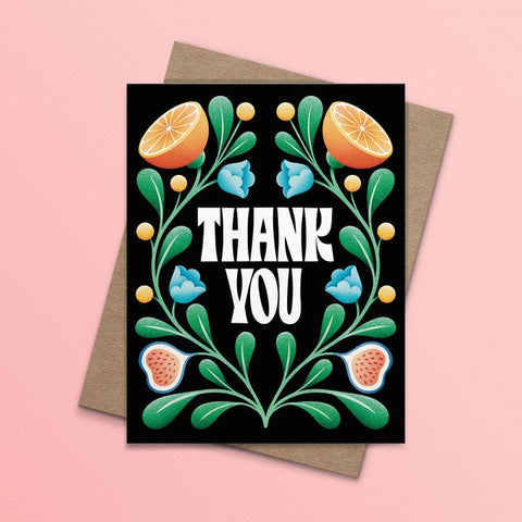 Thank You Greeting Card