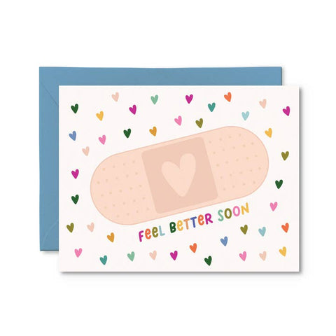 Feel Better Soon Card - Cute Get Well Card
