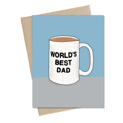 Best Dad Mug (Fathers Day Card)