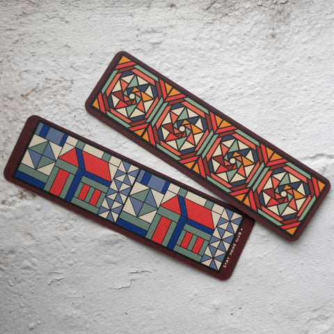 Mixed Patchwork Bookmark