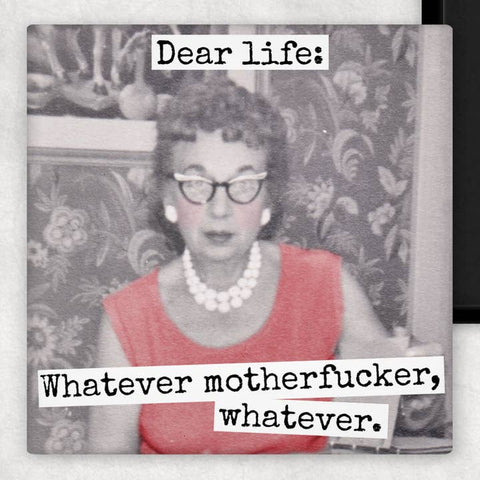 Dear Life: Whatever Magnet - Magnet - Raven's Rest Studio