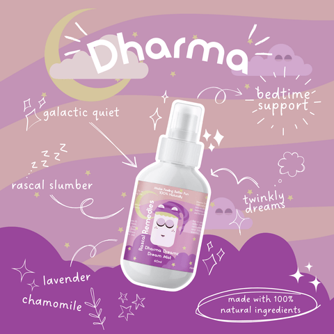 Dharma Dreamz | Bedtime Support | 60mL - Room Spray - Rascal Remedies