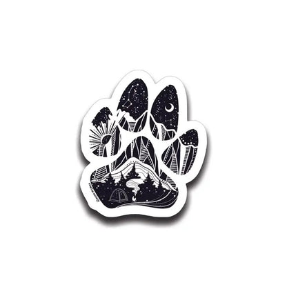 Dog Paw Sticker