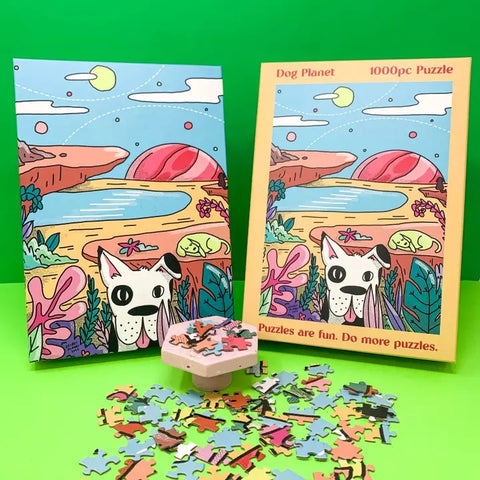 Dog Planet 1000pc Puzzle