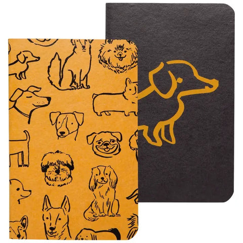 Dog Park Pocket Notebooks Set of 2