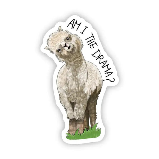 Drama Llama Sticker