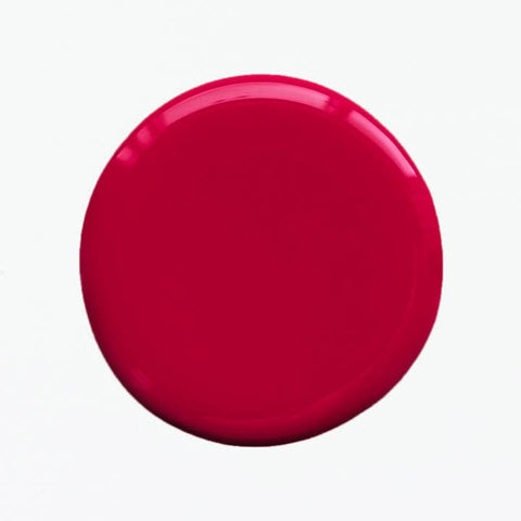 Solid red color swatch on a white background