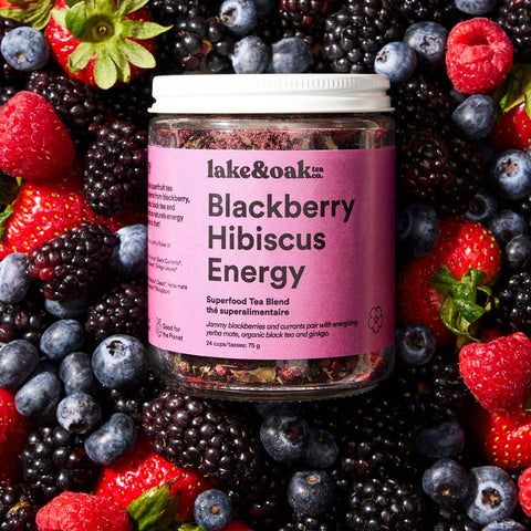 Blackberry Hibiscus Superfood Tea