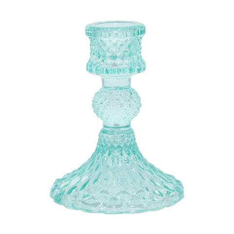 Baby Bella Aquamarine Candle Holder