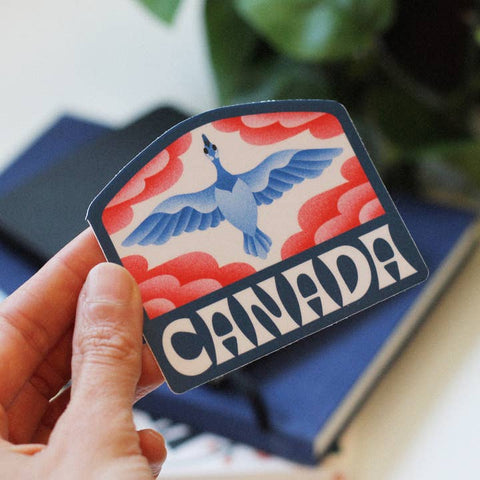 Canada Vinyl Sticker Matte Waterproof