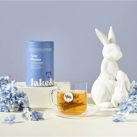 Lake and Oak New Mama organic herbal tea in Canada