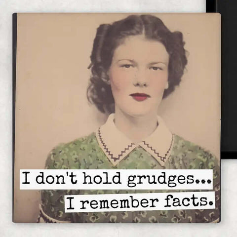 Remember Facts Grudges Magnet