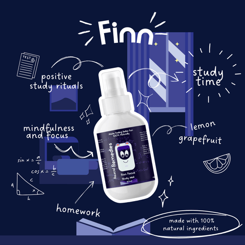Finn Focus | Study & Focus | 60mL - Room Spray - Rascal Remedies