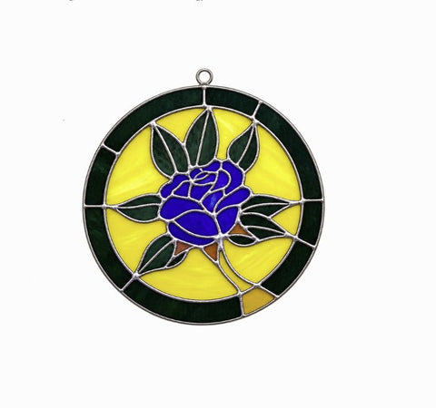 Flowers Stained Glass Ornaments - Craft - The Local Boom Gift Shop