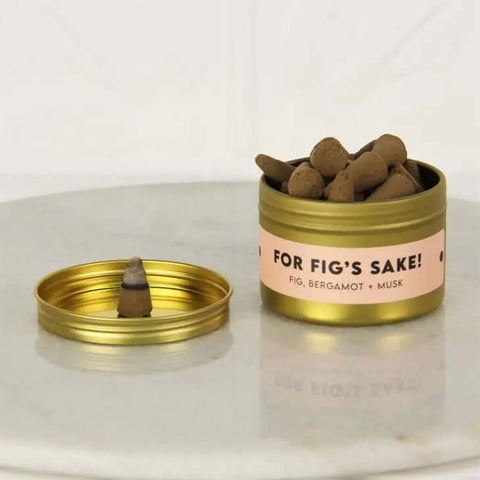 For Fig's Sake Cone Incense - Incense - Charleston & Harlow