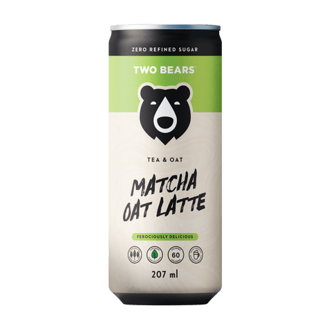 Frothed Matcha Tea Oat Latte - Coffee - Two Bears