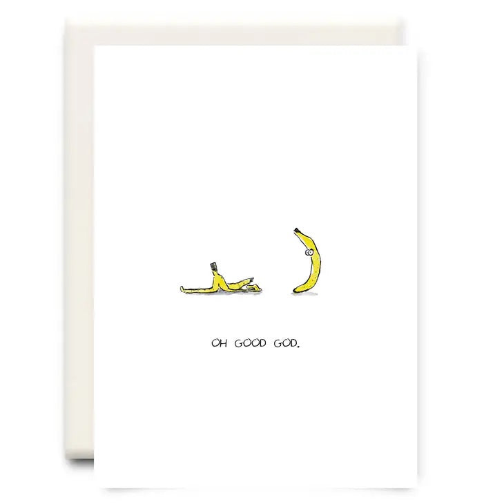 Inkwell Cards - Funny Banana Card