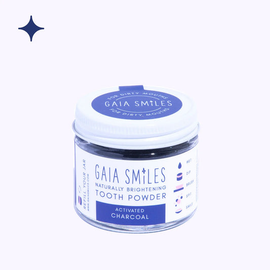 Gaia Smiles - Remineralizing Tooth Powder (Charcoal)