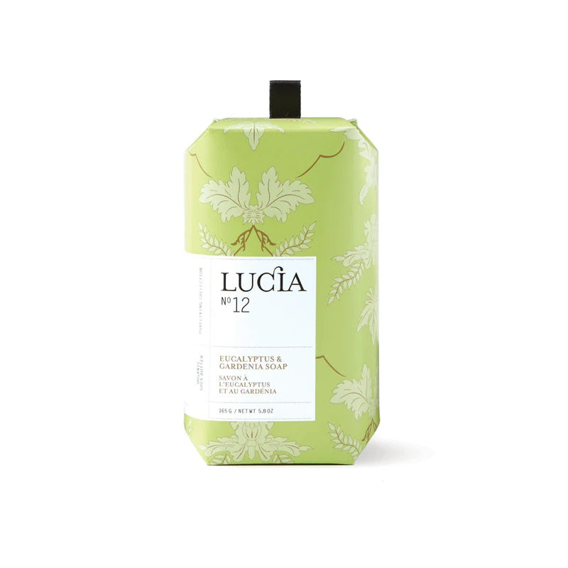 Lucia No.12 Eucalyptus & Gardenia Bar Soap