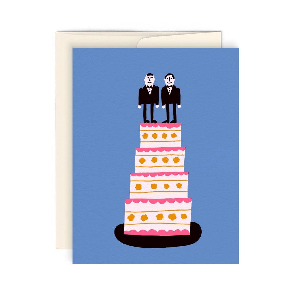 Paperole - Boy Boy Wedding Card