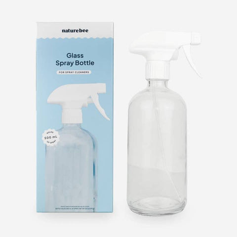 Glass Multi - Purpose Spray Bottle - Cleaner - Nature Bee