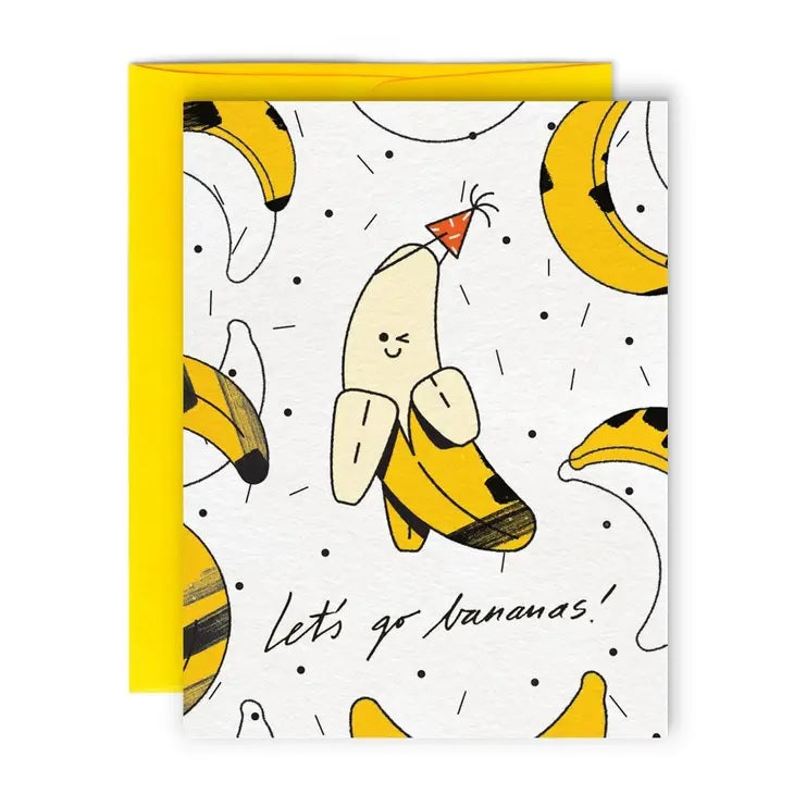 Paperole - Go Bananas Birthday Card