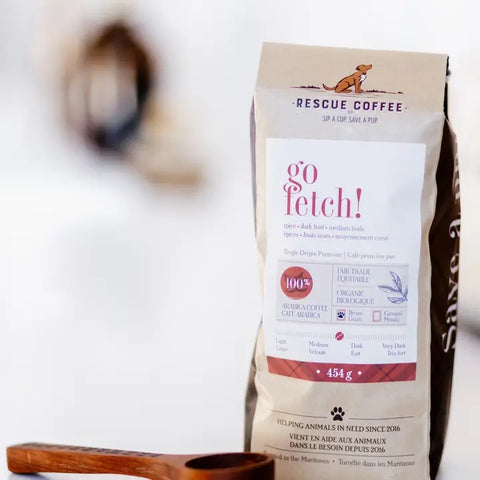 Go Fetch Organic Medium Dark Coffee (Ground)