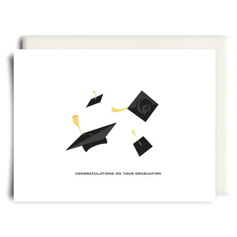 Grad Hats Graduation Card