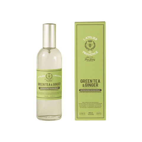 Green Tea & Ginger Refreshing Room Spray - Room Spray - L'Atelier de Provence