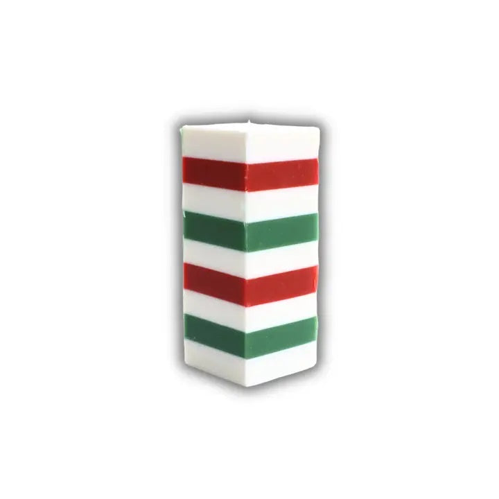 Mini Candy Cane Bar Soap in multi colour