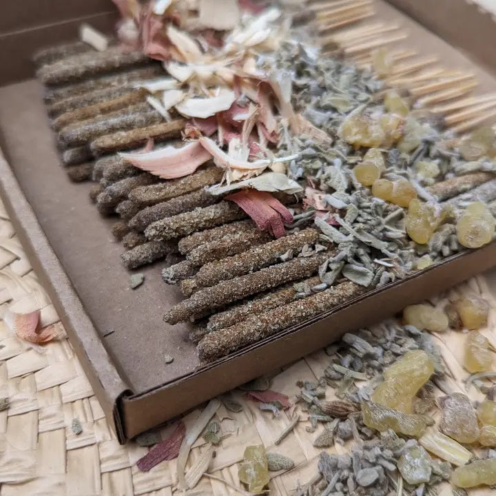 Hand rolled Temple Blend Incense 