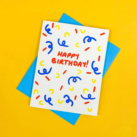 Happy Birthday Sprinkles Greeting Card - Greeting Card - Secret Planet