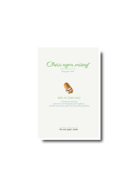 I’m So Happy You Were Bánh Card