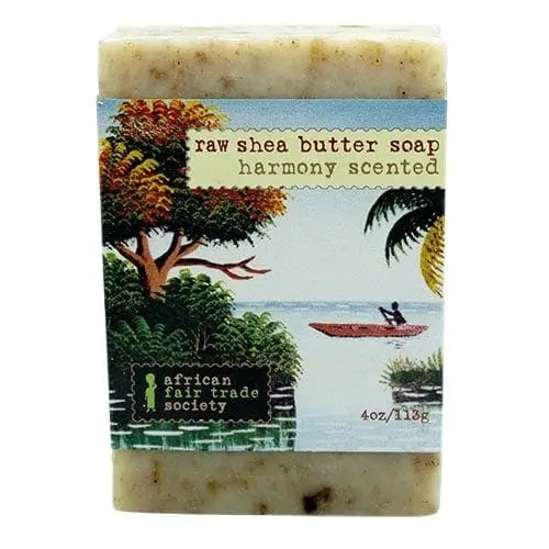 African Fair Trade Society - Harmony Raw Shea Butter Soap