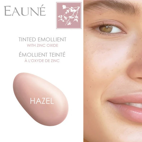 Tinted Emollient SPF Face Cream in hazel colour