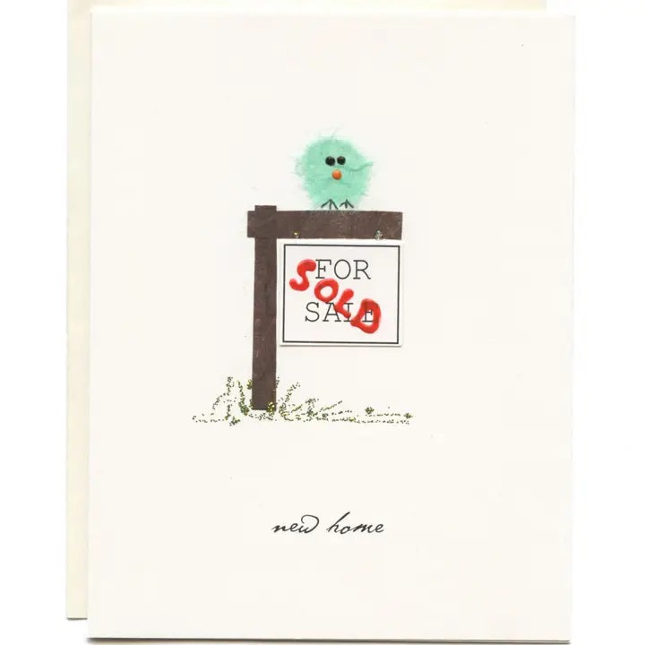 Sold House Congrats Card