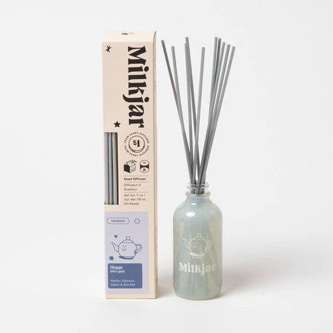 Hygge Reed Diffuser - Diffuser - Milk Jar