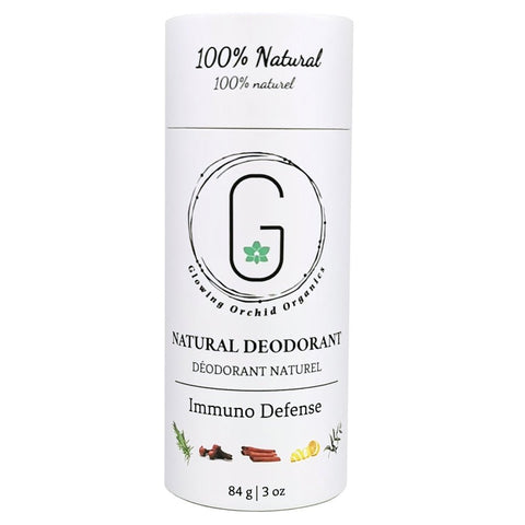 Immuno Defense Natural Deodorant - Deodorant - Glowing Orchid Organics