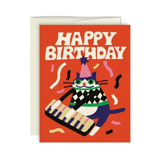Paperole - Jazzy Cat Card